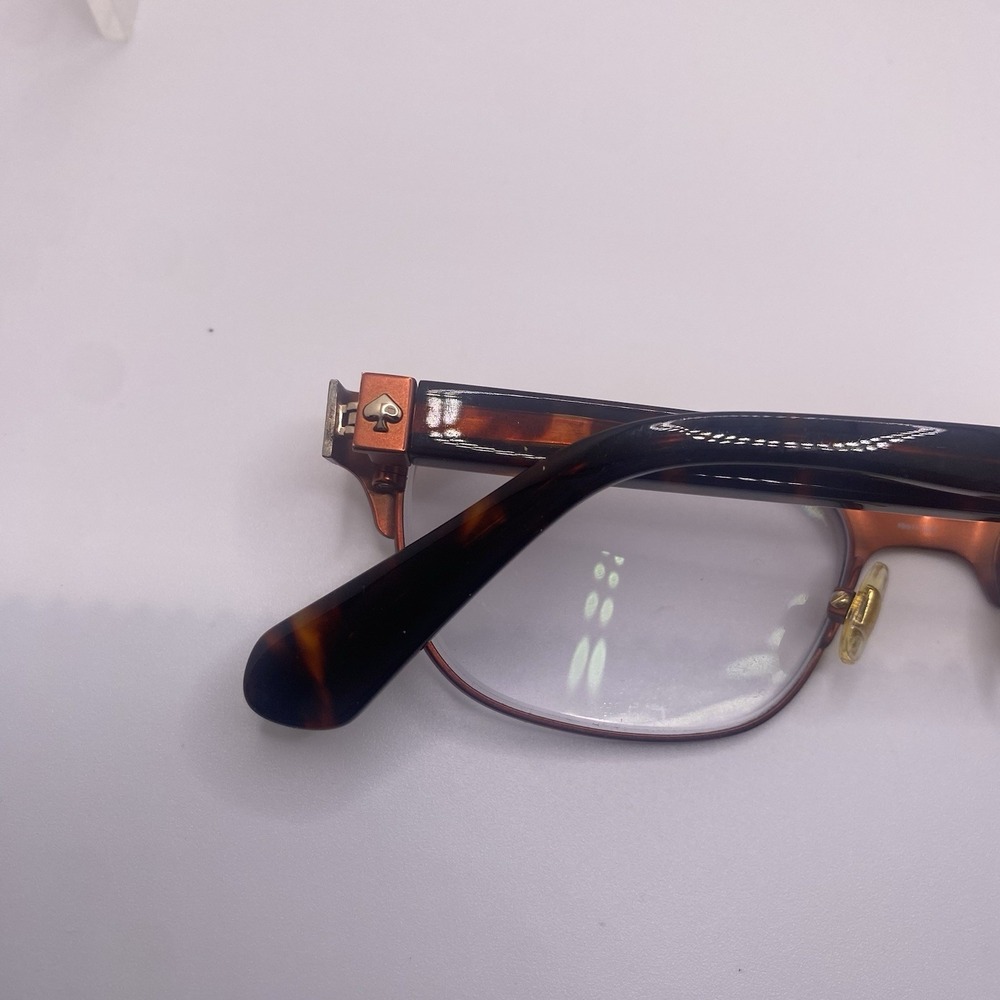 Kate Spade Eyeglasses Women FRAME ONLY Diandra 49-17-140 Burgundy Havana 752 - Picture 5 of 16